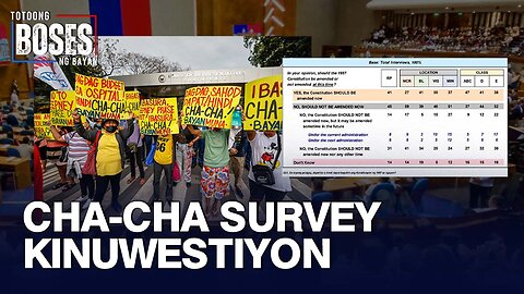 88% tutol sa cha-cha ayon sa Pulse survey; Survey, kinuwestiyon ng Kamara