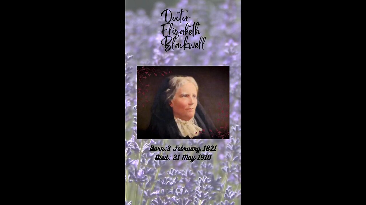 Dr Elizabeth Blackwell