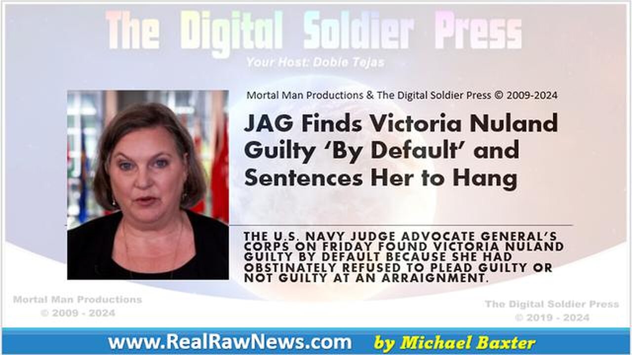 JAG FINDS VICTORIA NULAND TO HANG APRIL 16, 2024