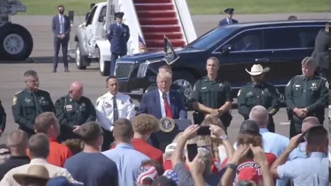 President Trump receives the endorsement of dozens of Florida Sheriffs