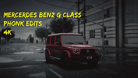 Mercedez Benz-G-Class Phonk Edits: GTAV Edition