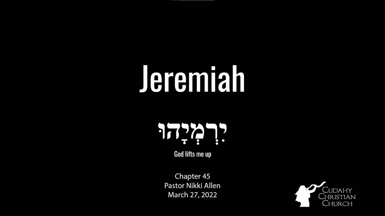 Jeremiah 45