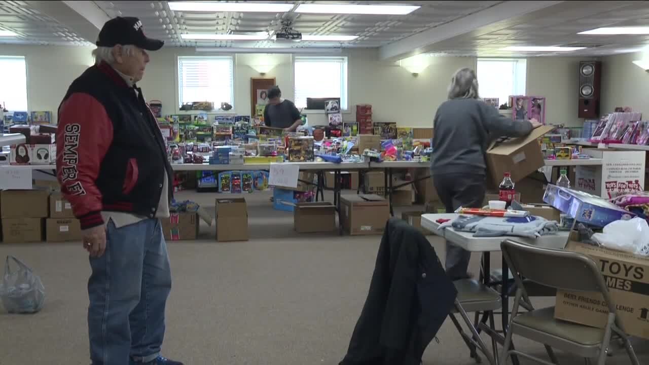 Record-breaking amount of money, toys pour in after recent Toys for Tots fire