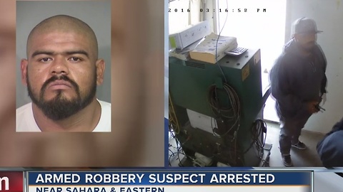 Man who allegedly robbed smog technician arrested