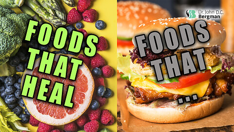 Foods That Heal, Foods That... 🍔🍿🧁🥬🥑🍅