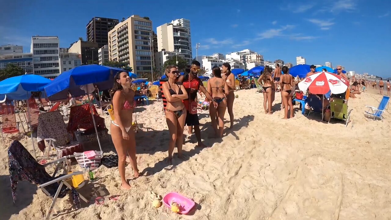 🇧🇷LEBLON Rio De Janeiro Beaches Brazil🌴