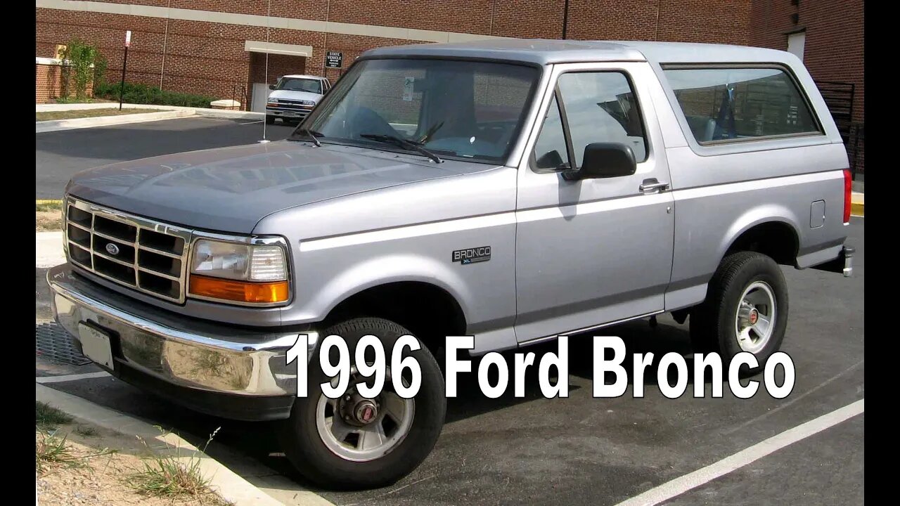 1996 Ford Bronco