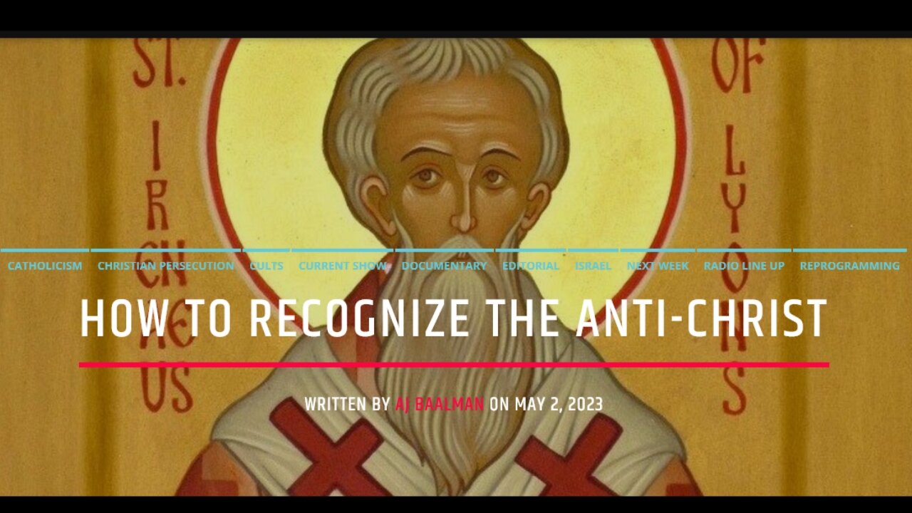 How To Recognize The Anti-Christ