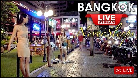 Live Bangkok tour 🔥 Walking tour Bangkok hot places 👀