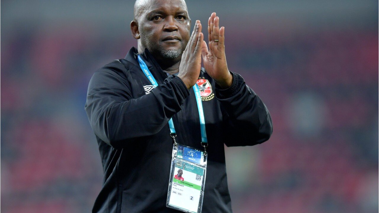 Pitso Mosimane's job looks safe despite failing to defend the Egyptian Premiership title with Al Ahly