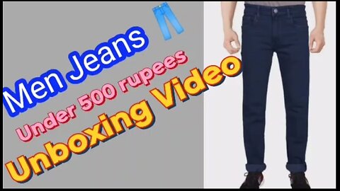 Men Jeans 👖 Under 500 rupees | Unboxing Video| Shopping 🛍️ |