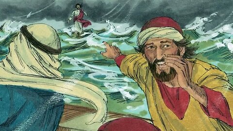 Western Kaqchikel - Matthew 14:22-36 “Jesus walks on water” [cakW]