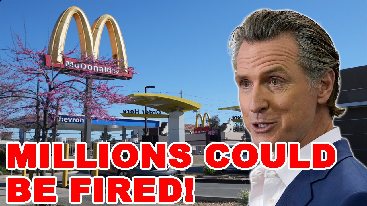 MILLIONS of Californians could be FIRED after new Progressive law starts! This is BAD!