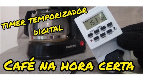 ECONOMIZE ENERGIA. CONFIGURAR TIMER DIGITAL E TEMPORIZADOR TOMADA BIVOLT