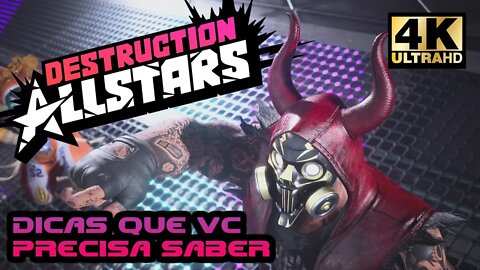 Destruction All Stars - Dicas