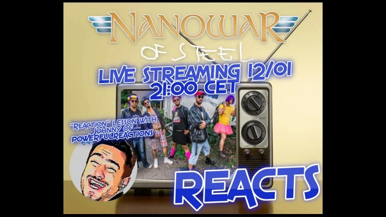 Nanowar Reacts - How to React to a Music Video with Johnny (POWERFUL REACTIONS)