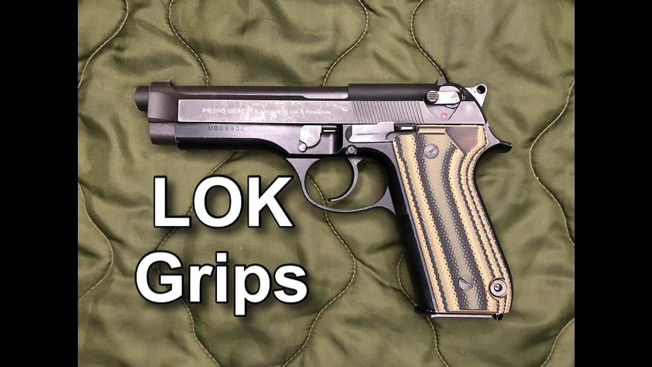 LOK Grips, Beretta 92S Standard Full Checkered Review