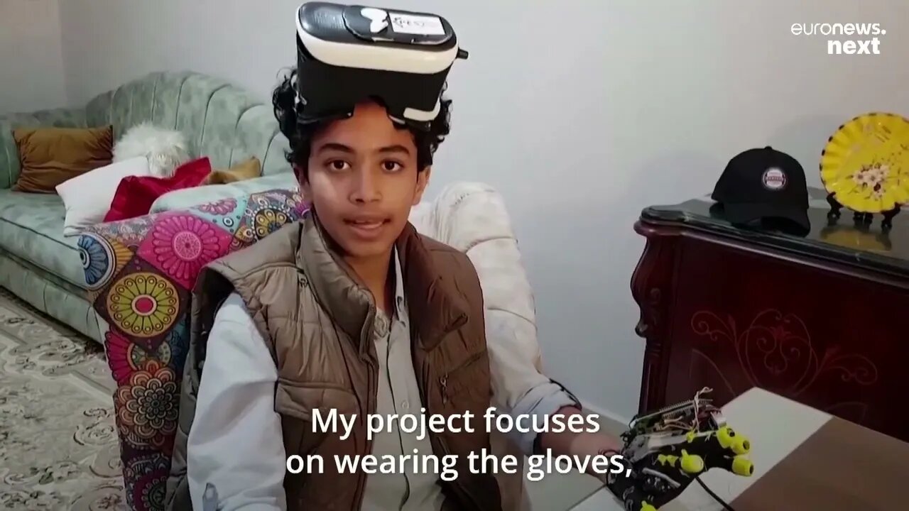 This Egyptian teen is building a metaverse using his mum’s old clothes