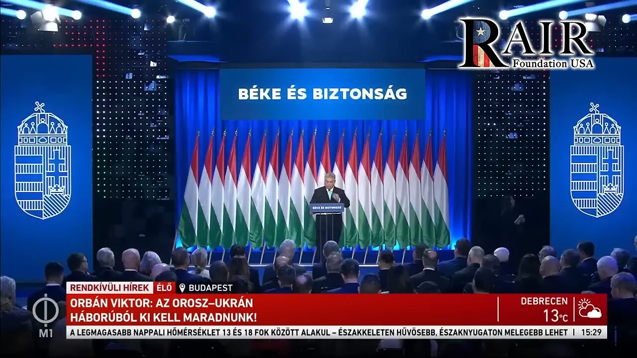 PM Viktor Orbán's State of the Nation: 'God Above Us All, Hungary Before All Else'