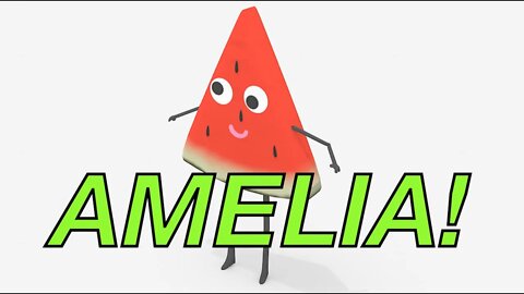 Happy Birthday AMELIA! - WATERMELON Birthday Song