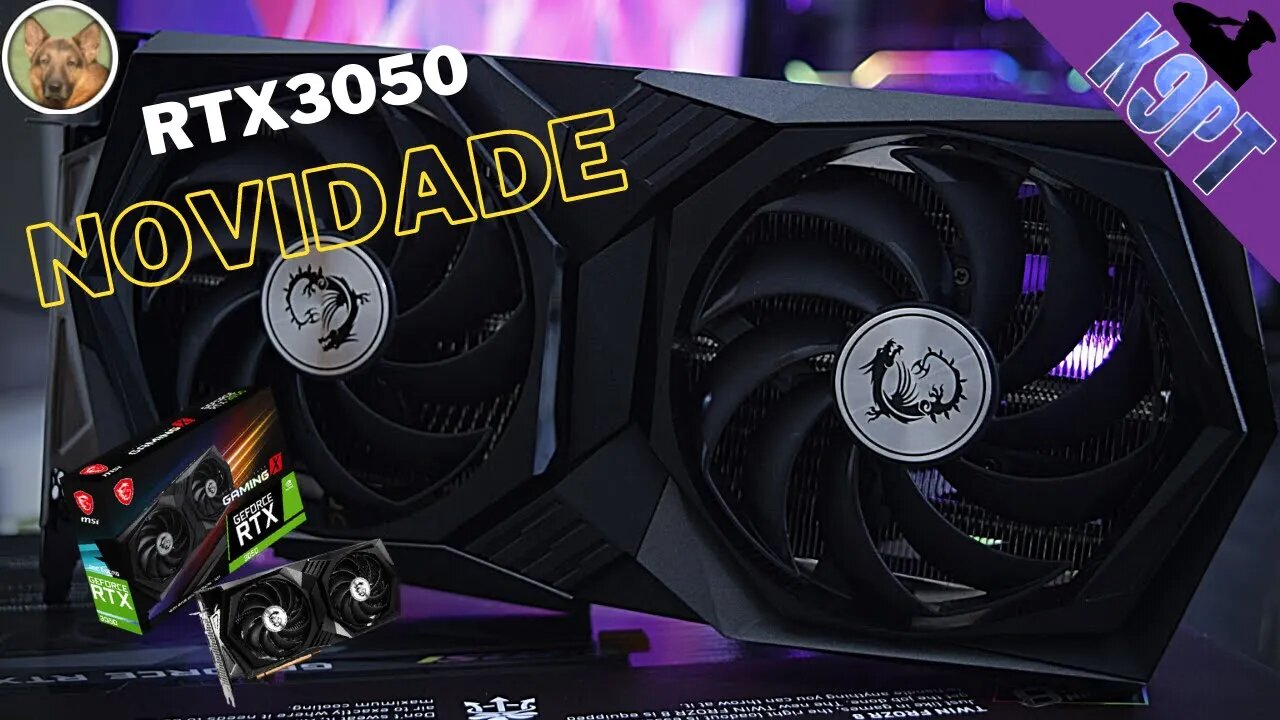 RTX 3050, lançada HOJE!!!