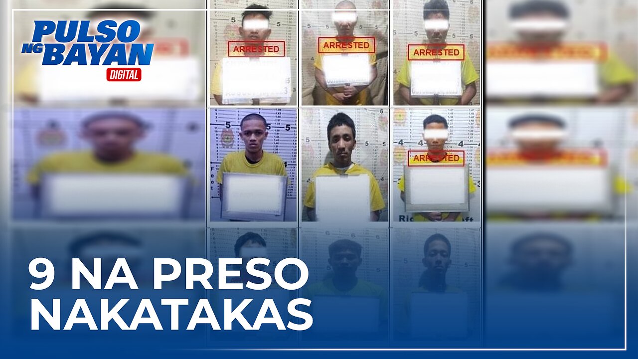 9 na preso sa station 1 ng Manila Police District, nakatakas