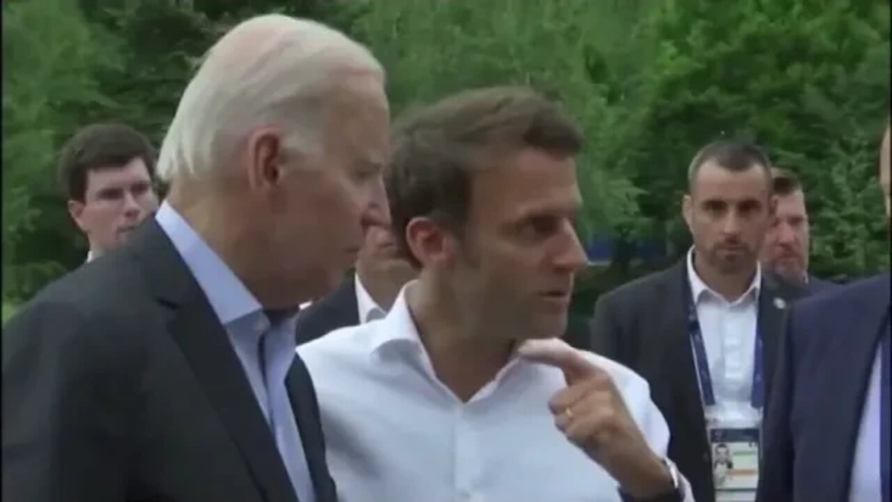 CAUGHT ON VIDEO: Macron Humiliates Biden Over His Plan to Beg for Saudi Oil