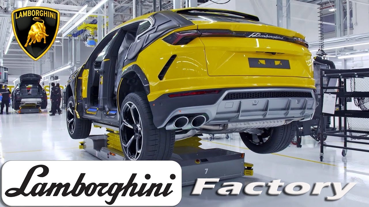 Lamborghini Urus Production in ITALY Luxury SUV Assembly