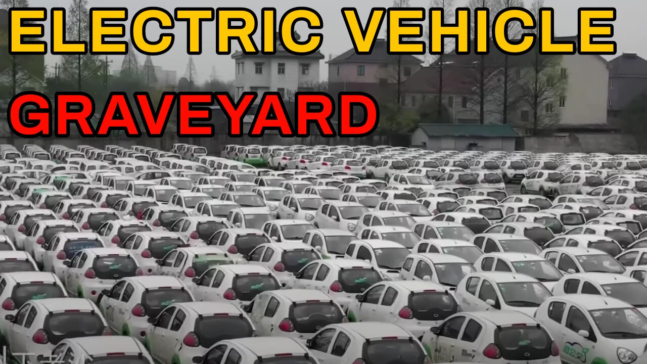 EVs Abandoned And Piles Up Across Cities In China