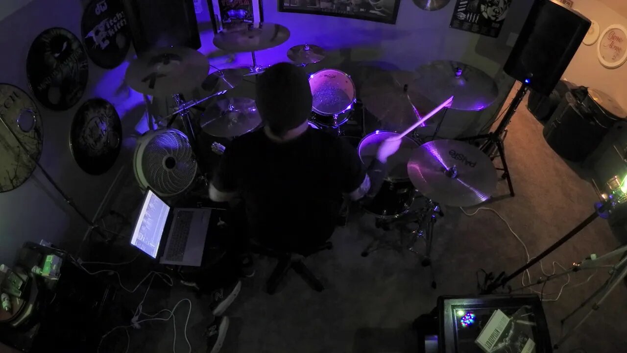 What you give , Tesla Drum Cover By Dan Sharp