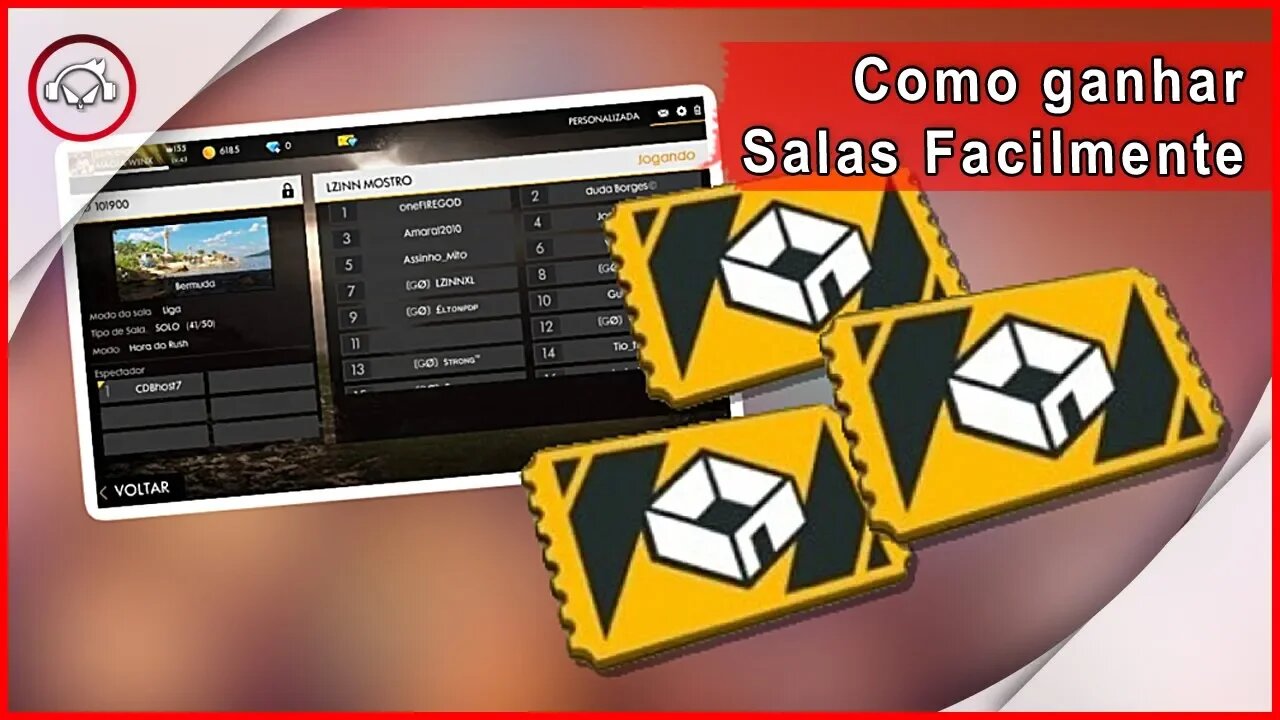 Free fire, Como Ganhar Salas Personalizadas Rápido