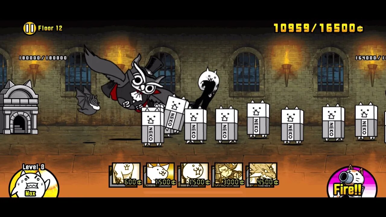 The Battle Cats - Heavenly Tower - Floor 12