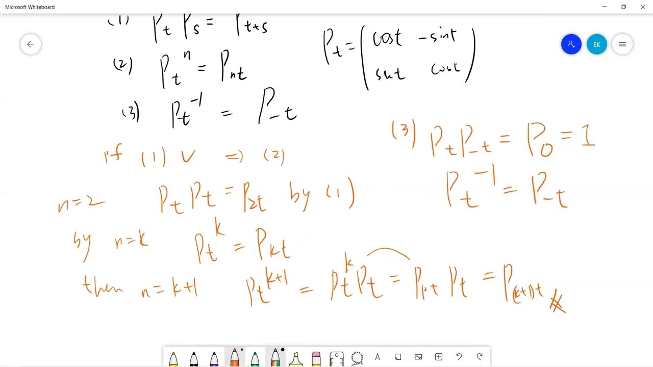 Properties of Rotation Matrix