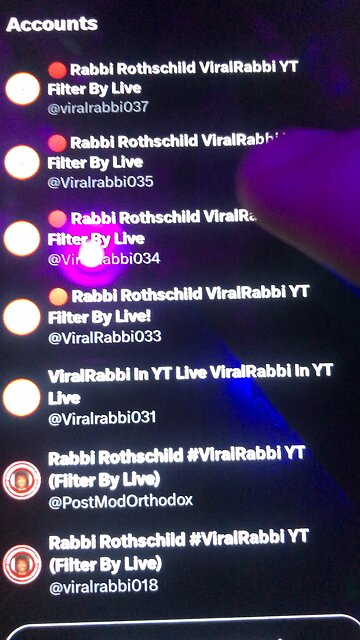 Rabbi Rothschild Streams Life 24/7 on YouTube
