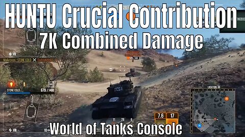 HUNTU | Crucial Contribution | El Halluf | World of Tanks Console