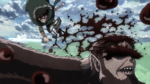 Attack on Titan - Levi vs Beast Titan (Full Fight)