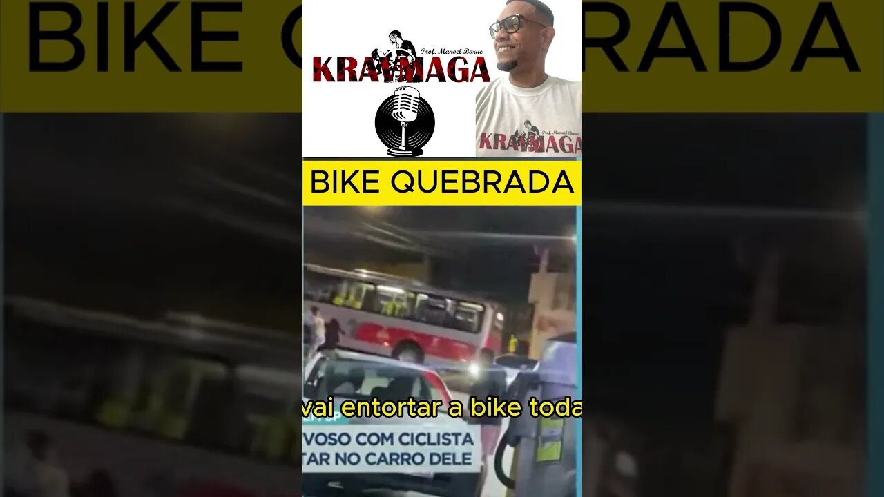 BIKE quebrada #defesapessoal #kravmaga #combate #segurança #esporte #luta #mma #aracaju #bicicleta