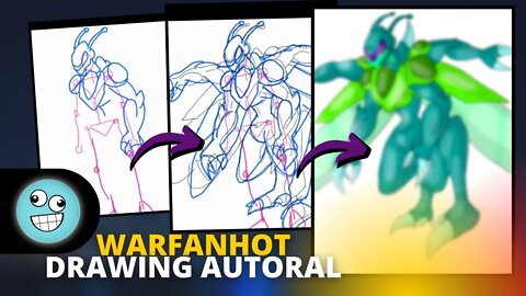 DRAWING CHARACTER AUTHORIAL NFT: WARFANHOT | DESENHANDO PERSONAGEM AUTORAL #drawing