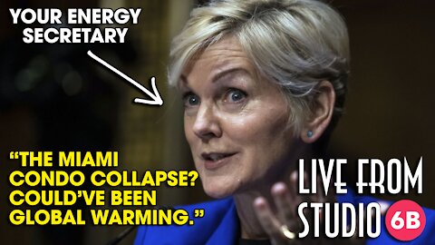 Energy Secretary Says Miami Condo Collapse Could Be Global Warming!!