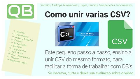Unindo varias CSV