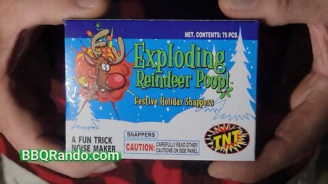 Exploding Reindeer Poop - TNT Fireworks