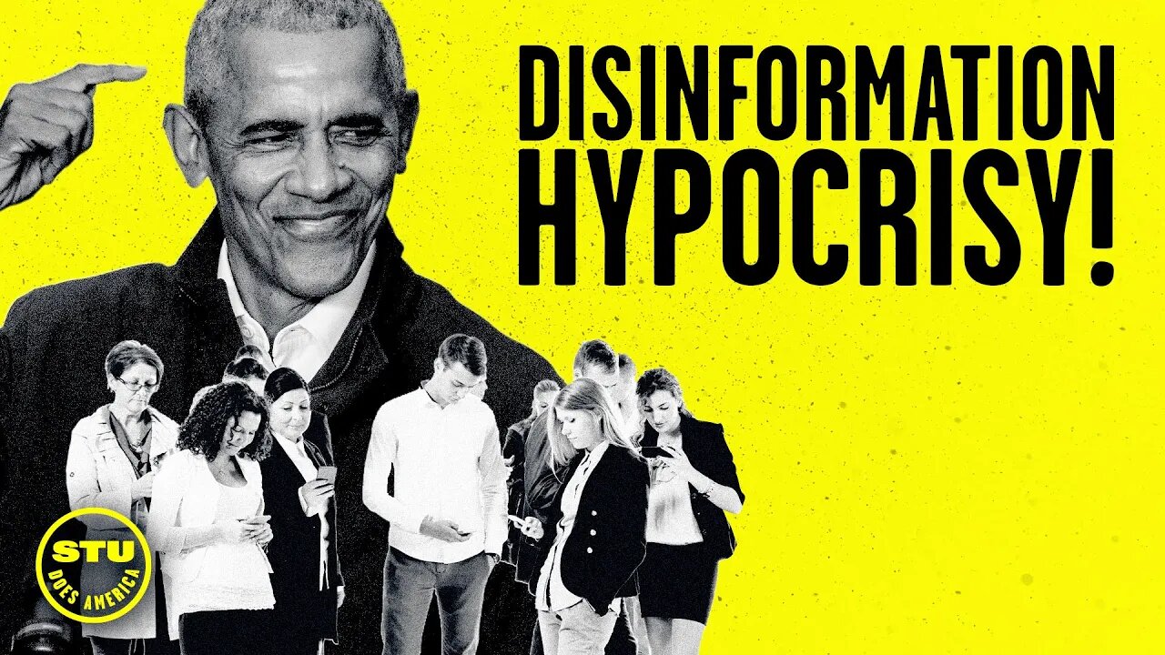 HYPOCRITE: Obama Whining About Disinformation Is PEAK Irony | Ep 491