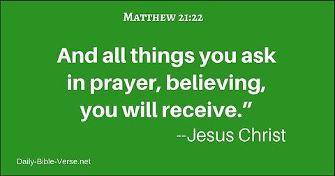 Do you need something? Ask God. God's System of Prayer.