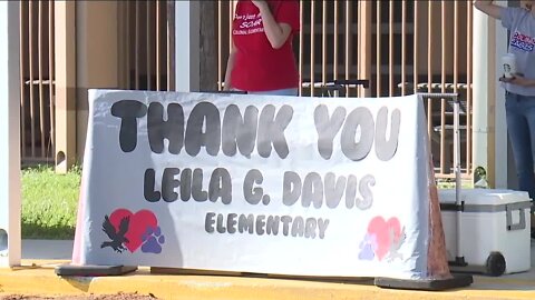 Colonial Elementary gets helping hand