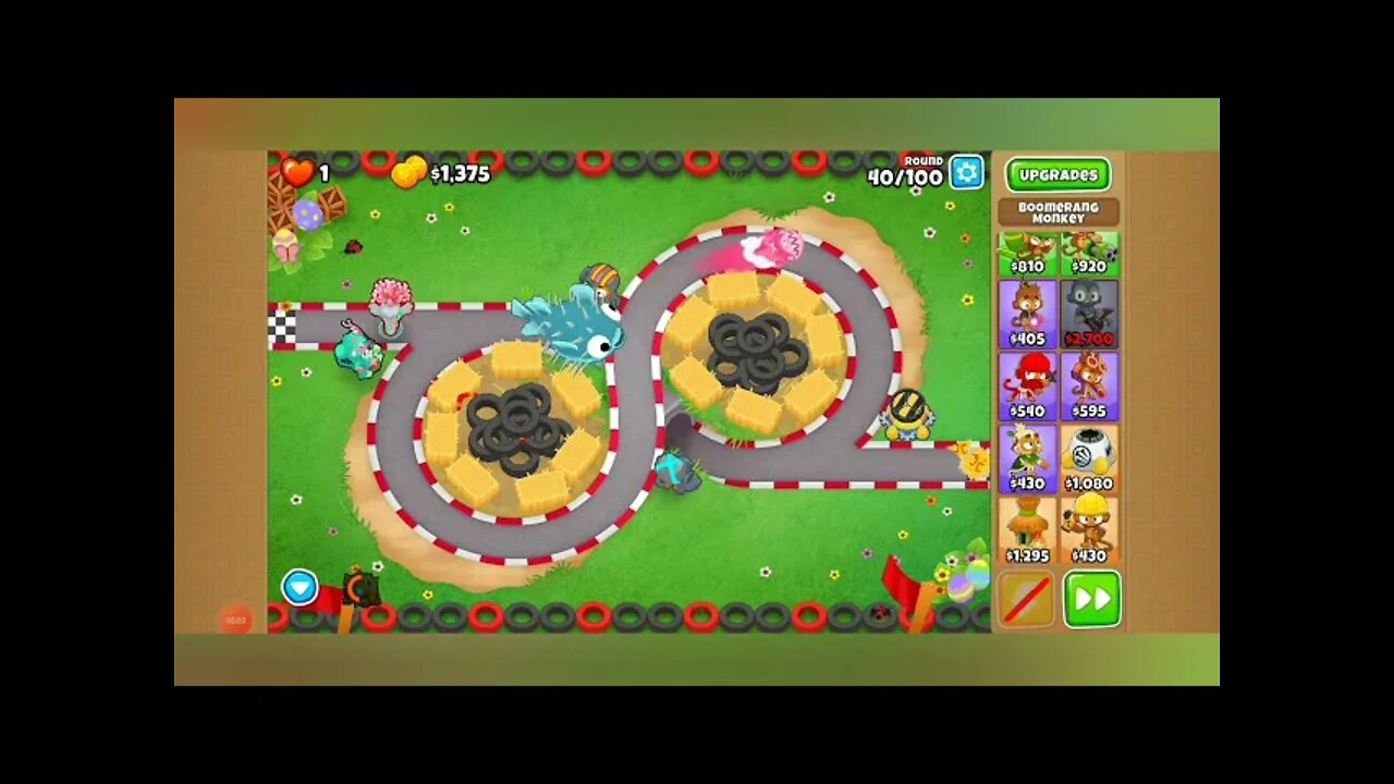 OBYN GREENFOOT SKIN/ KARTSNDARTS/ HARD/ CHIMPS/ BLOONS TD6 🏁🏁🏁🌑➿
