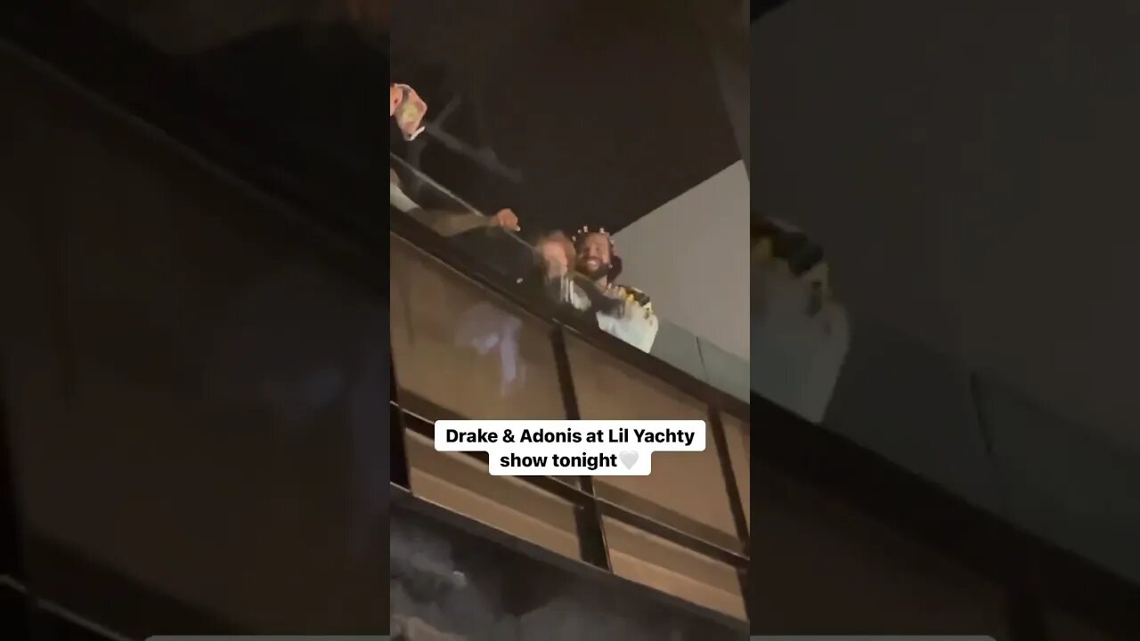 #Drake brought his son, Adonis to Lil Yatchy show #shorts