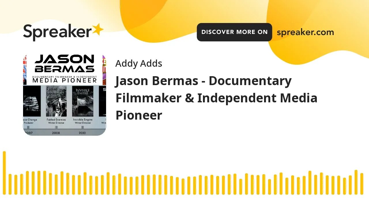 Jason Bermas - Documentary Filmmaker & Independent Media Pioneer