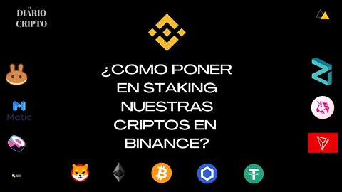 Como Poner mis Criptomonedas en staking y Ahorros Flexibles en Binance Exchange