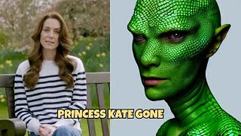 PRINCESS KATE IS GONE SHE LOOKS LIKE A REPTILIAN, SO STRANGE, LOOK AT HER IN THIS VIDEO.