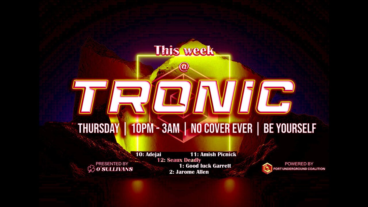 Tronic Thursdays